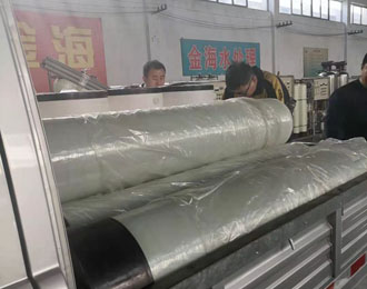 软化水设备装车现场